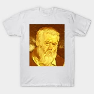 Anaximander Golden Portrait | Anaximander Artwork 8 T-Shirt